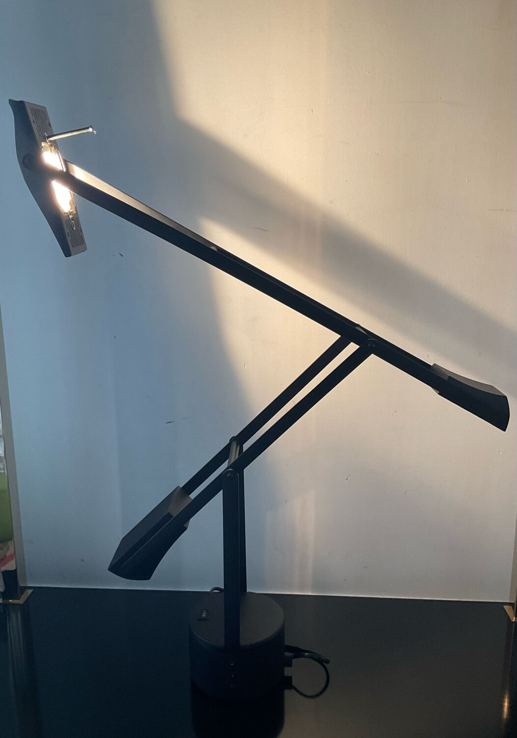 Vintage counterweight lamp 80s