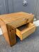 Scandinavian bedside Wood pine fir vintage design 1970/1980