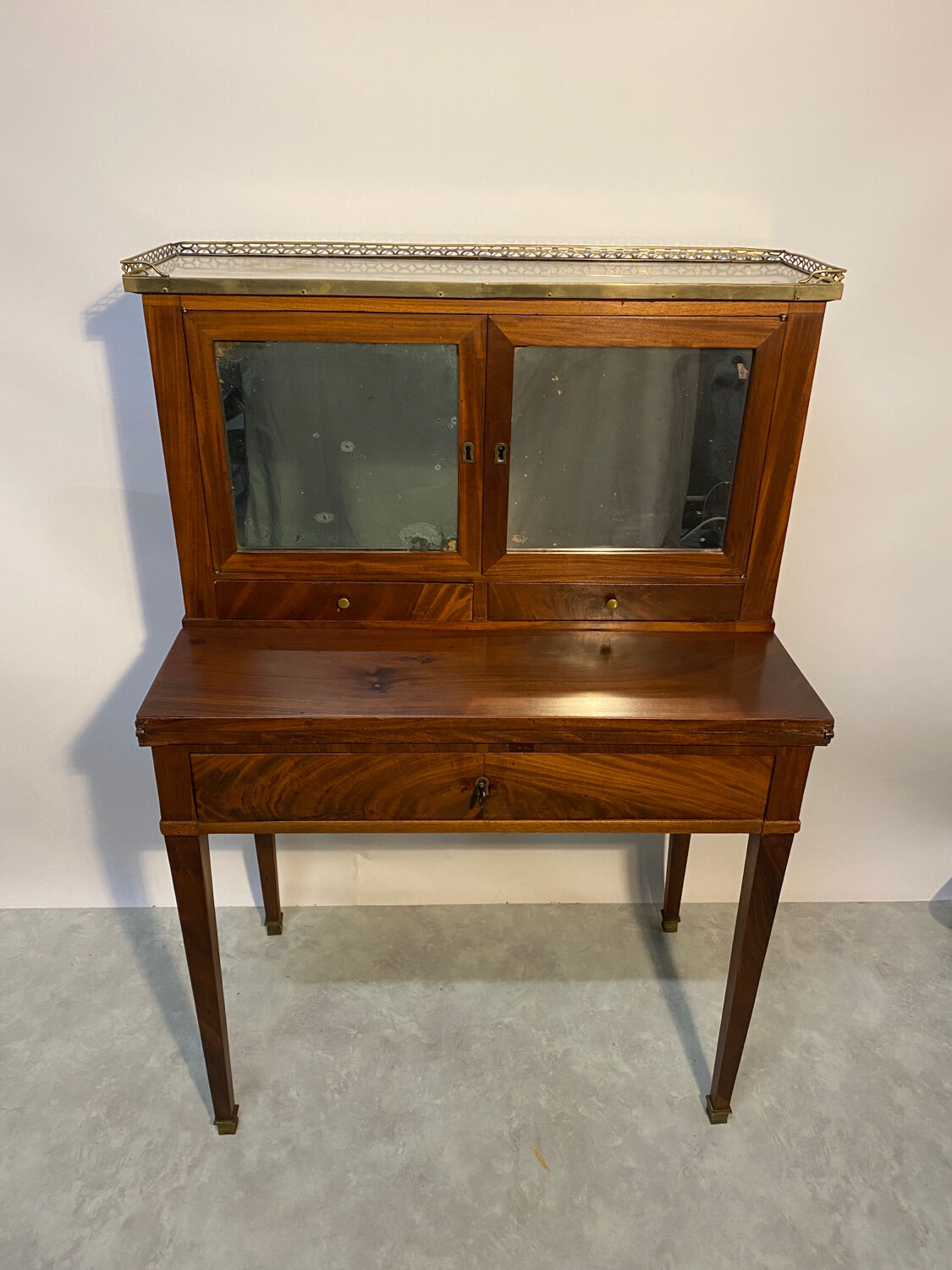 Mahogany desk late sixteenth century