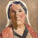 Huile sur panneau guillot de raffaillac portrait de femme 1930