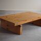 Table basse rectangulaire en pin Mid Century par Roland Wilhelmsson, Ågasta, 1969