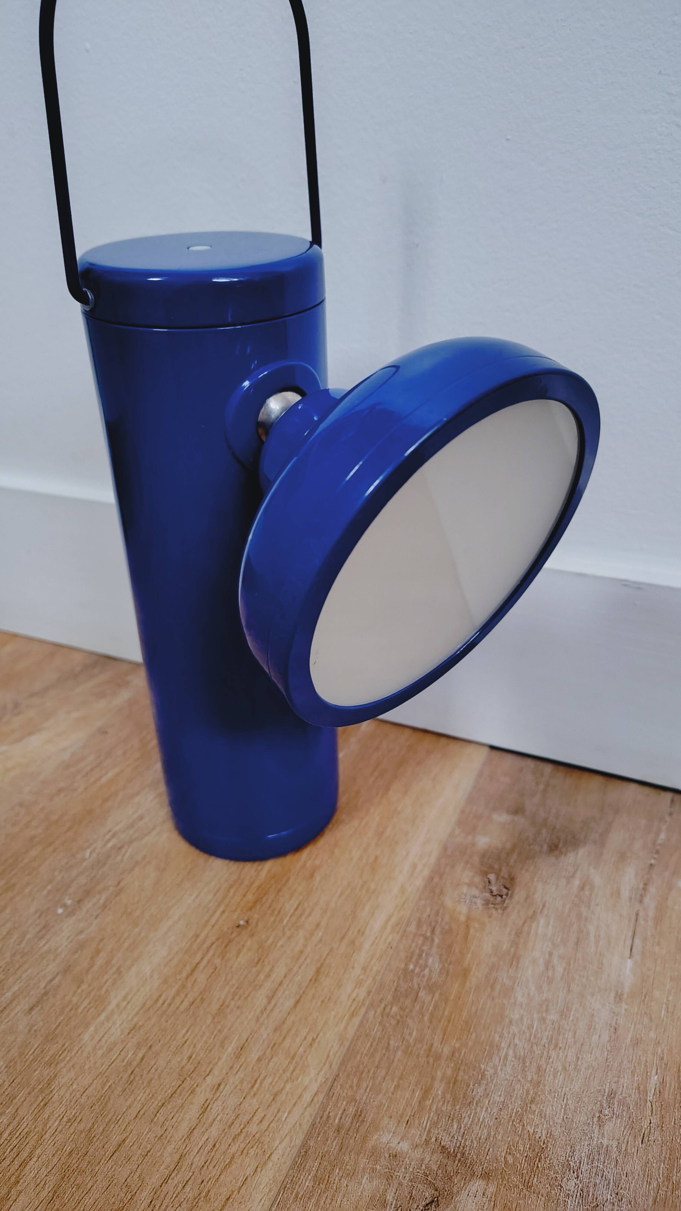 M Lamp by David Irwin, Juniper Publisher, portable battery-operated lamp.