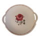 Old large half-porcelain dish Badonviller
