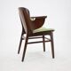 1950s Hans Olsen Beech Shell Chair For Bramin Mobler, Denmark