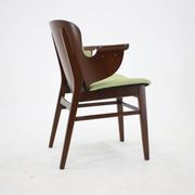 1950s Hans Olsen Beech Shell Chair For Bramin Mobler, Denmark