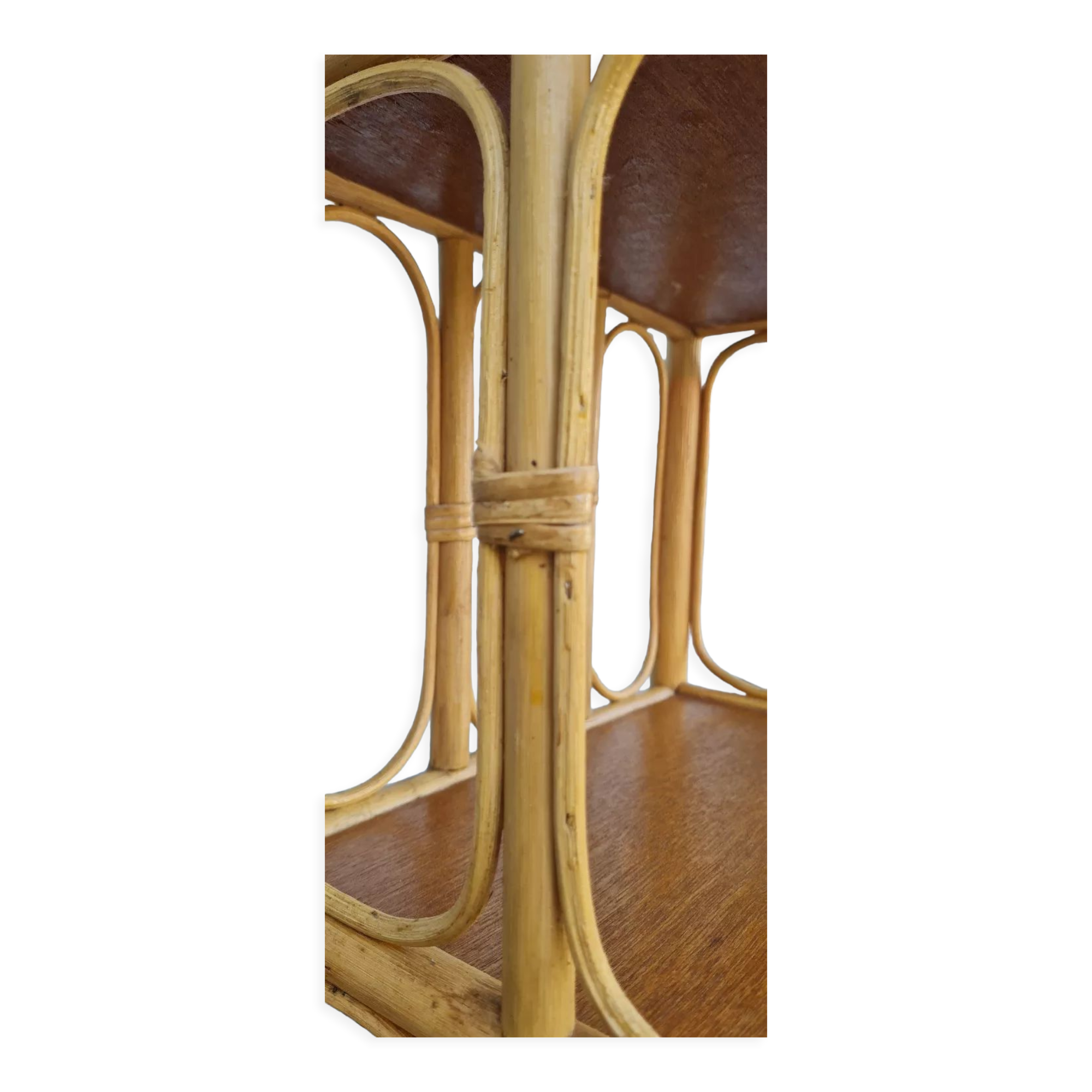 Rattan shelf 1970