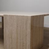 Table basse en travertin, 1980