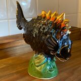 Lampe en forme de poisson Vallauris
