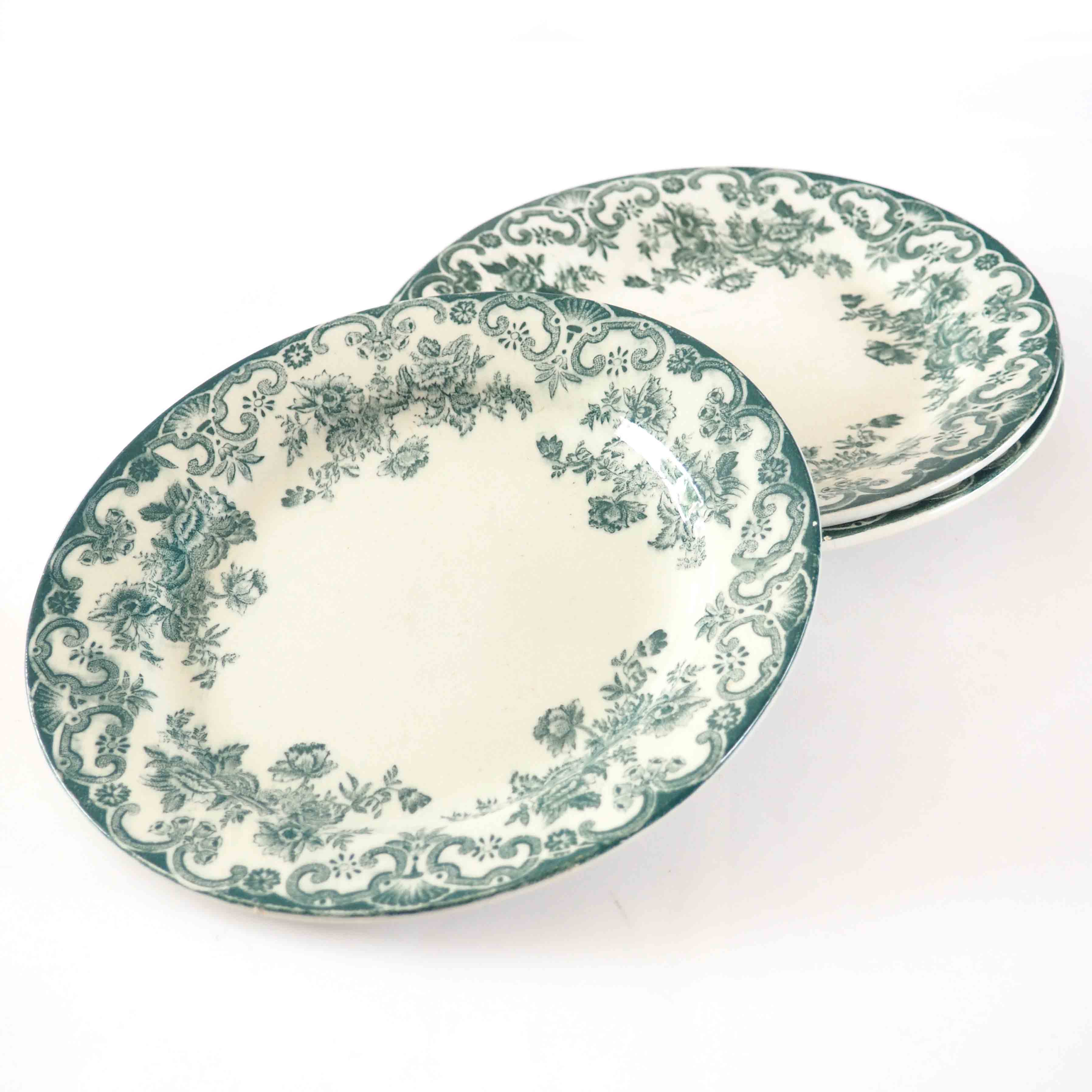 3 green Iron Earth plates