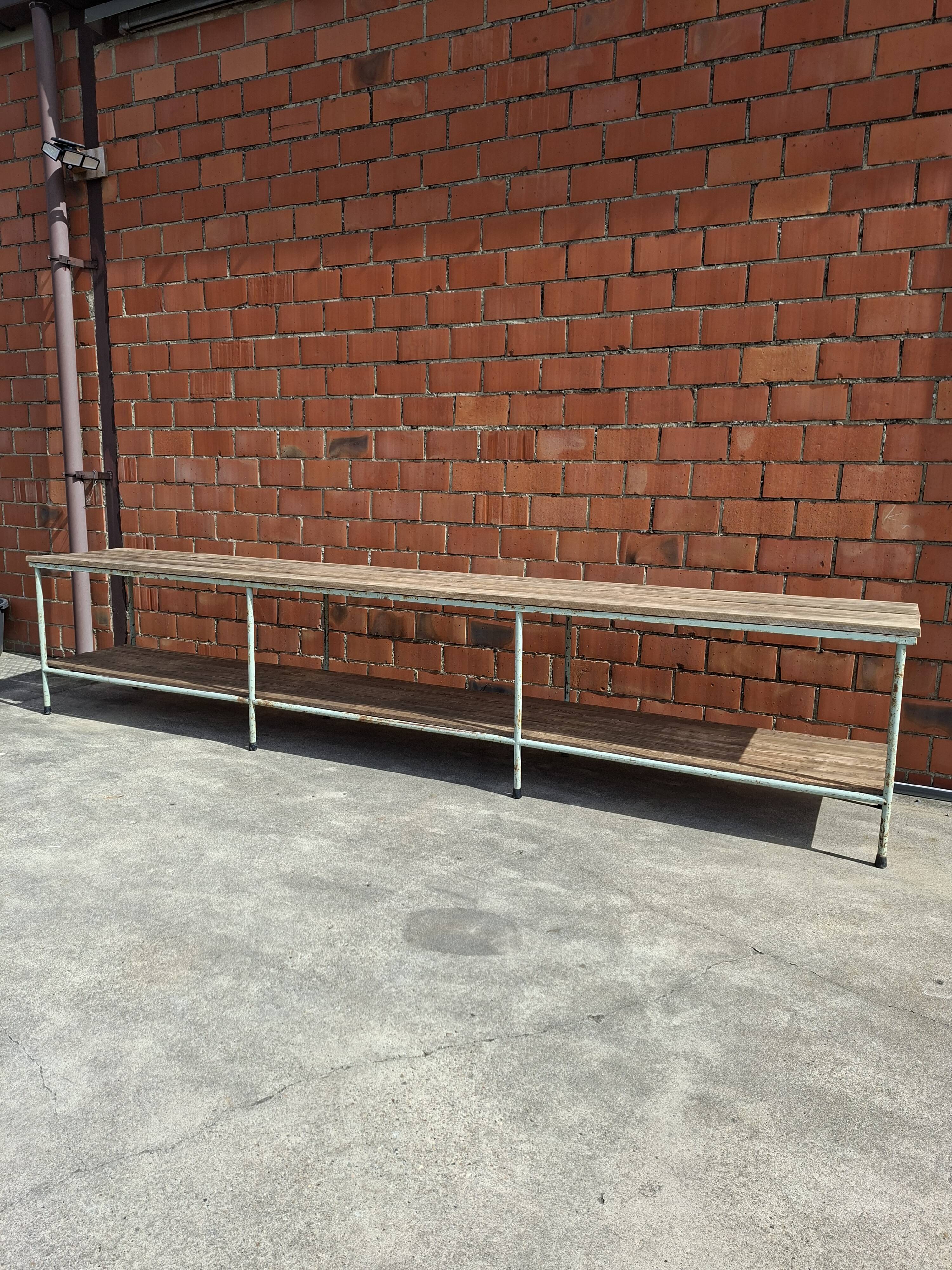 Large industrial table | workbench | console | workshop table