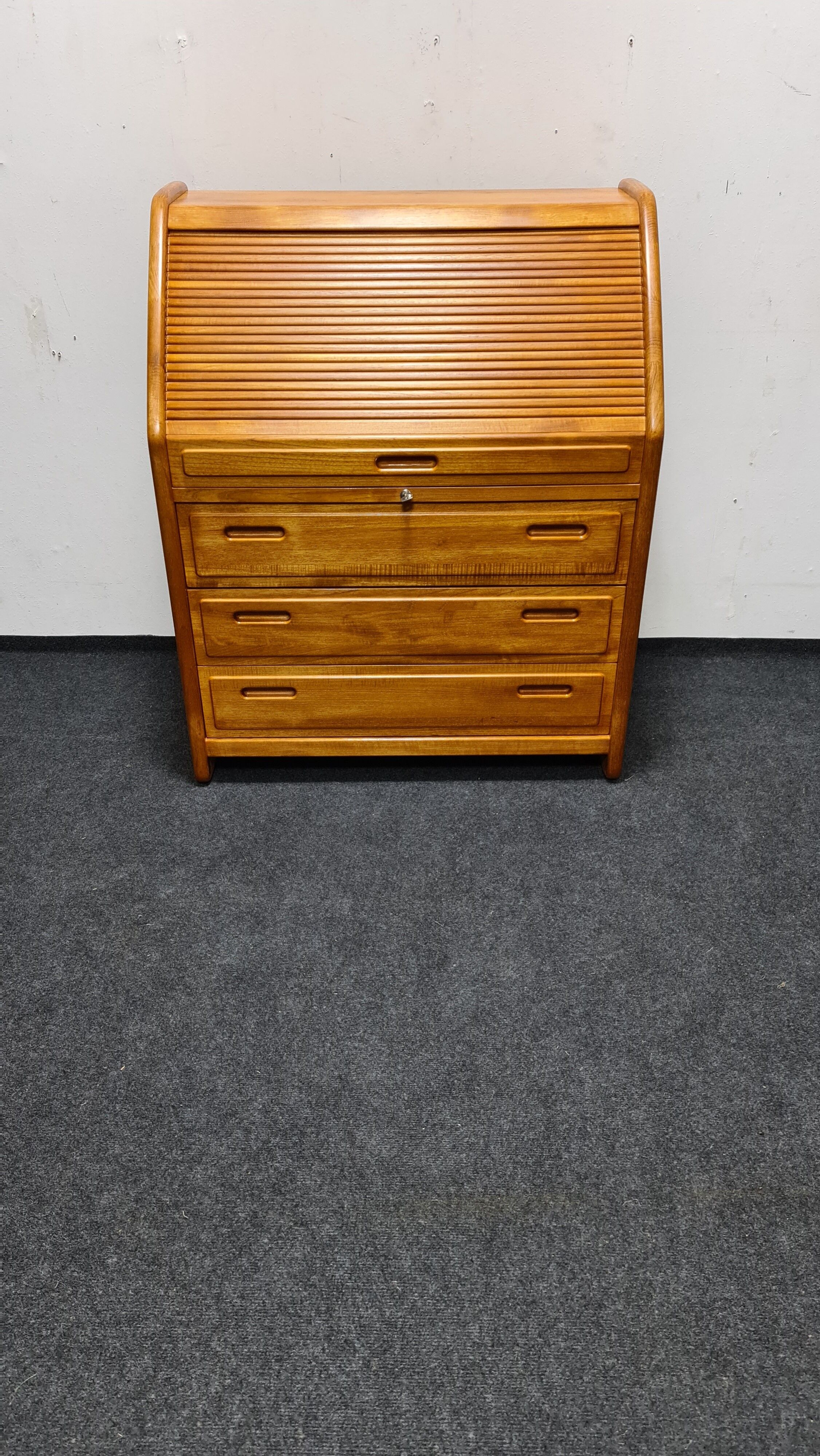 Secrétaire au design danois en teck par Langeskov Møbelfabrik A/S