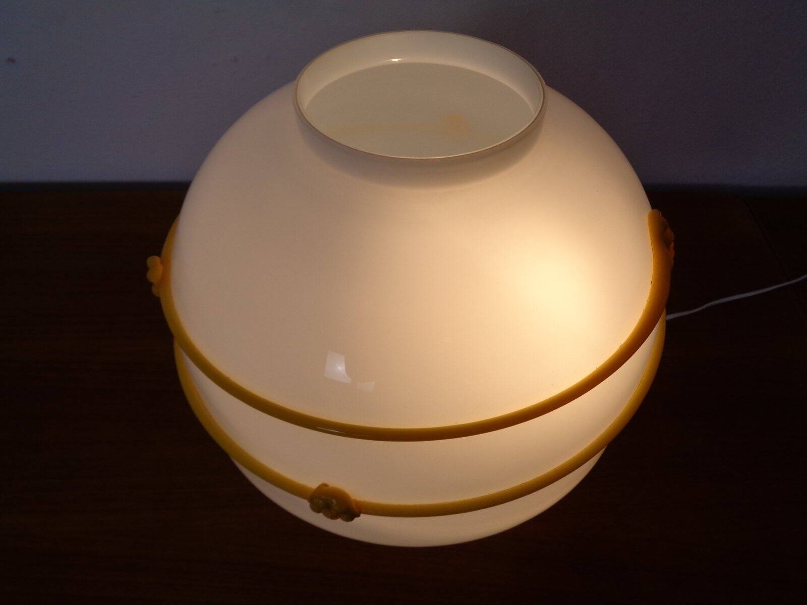 Large Murano Mushroom Table Lamp, Italy, 1970s