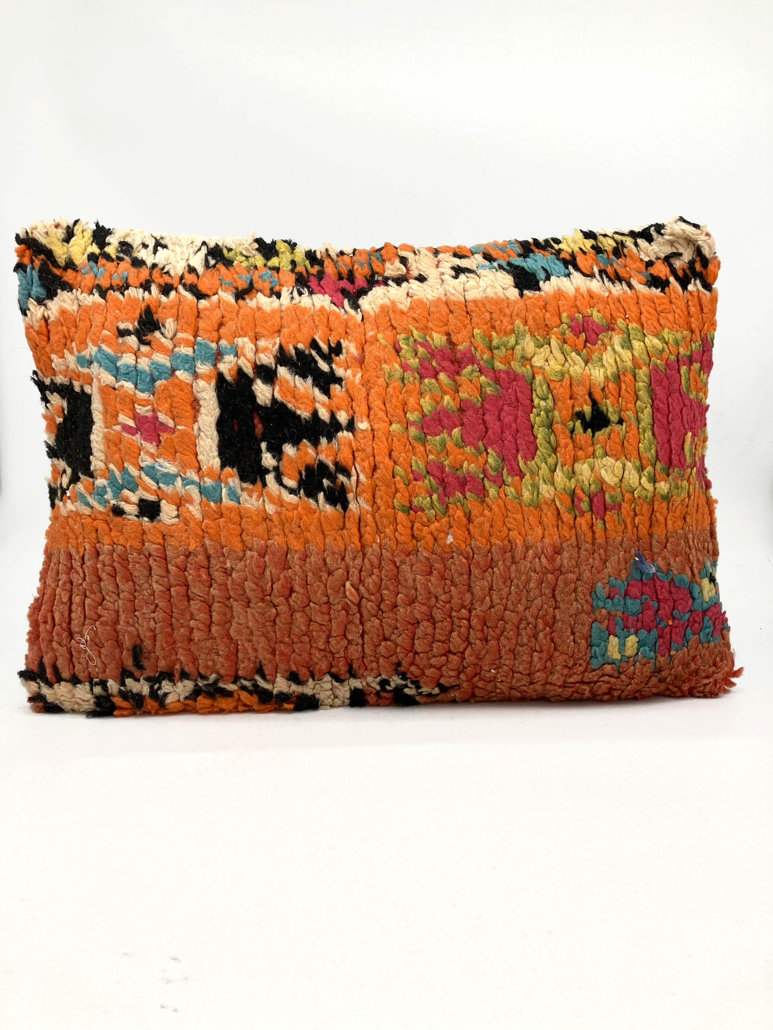 Housse de coussin berbère marocain Boujaad vintage 60x40cm