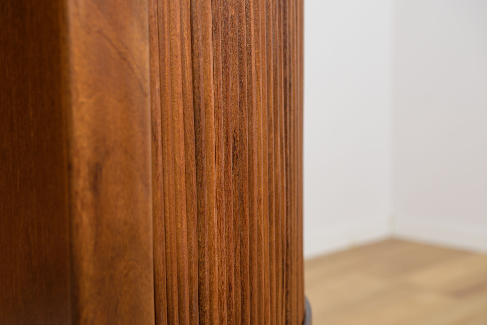 Mid-Century Freestanding Teak Kidney Desk, Denmark, 1960s