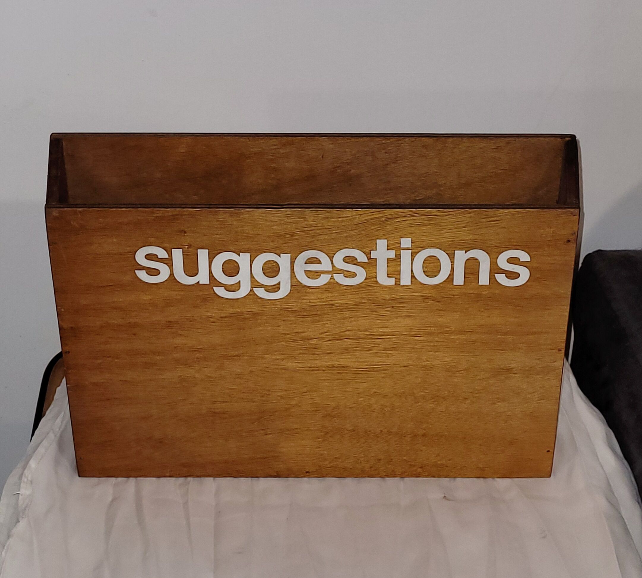 Suggestion box - vintage