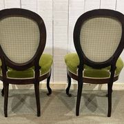 Pair of Napoleon III period chairs in rosewood - 19th century