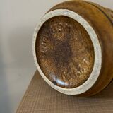 W Germany ochre ceramic vase.