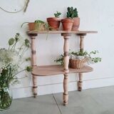 Etagère en bois ancienne - poncée