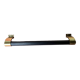 Brass towel rack 80s