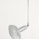 Adjustable suspended luminaire in the style of Gino Sarfatti 4, Gebr. Cosack, Germany, 1970s.