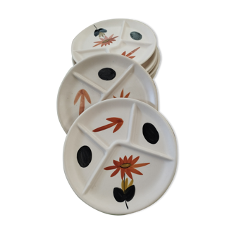 Assiettes poteries du Marais
