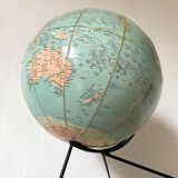 Vintage globe Girard and Barrère 50s