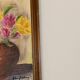 Original Swedish Mid-Century Oil on Panel " Still Life" by Solveig Dahlberg - Vintage & Framed
