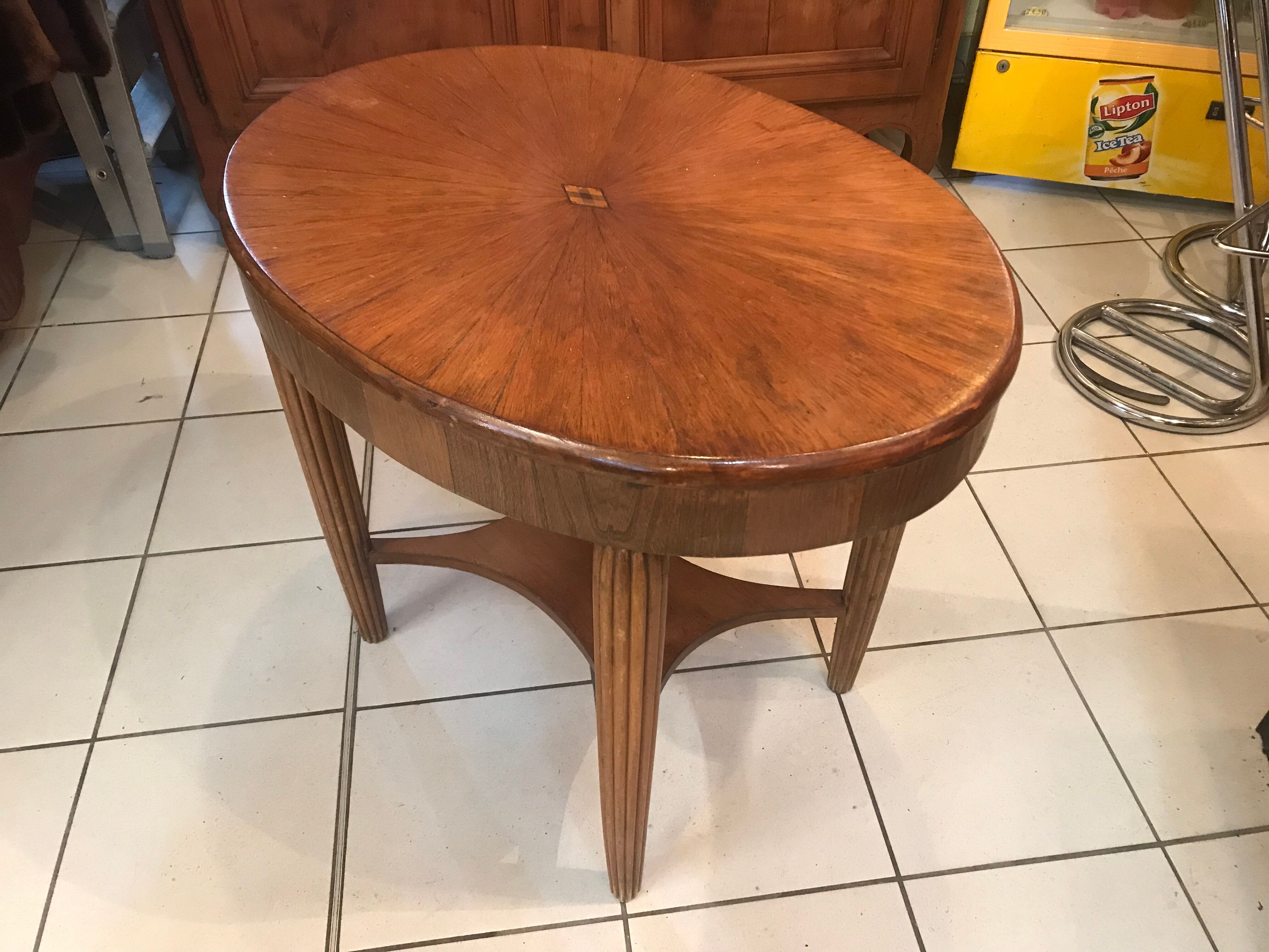 Art deco side table