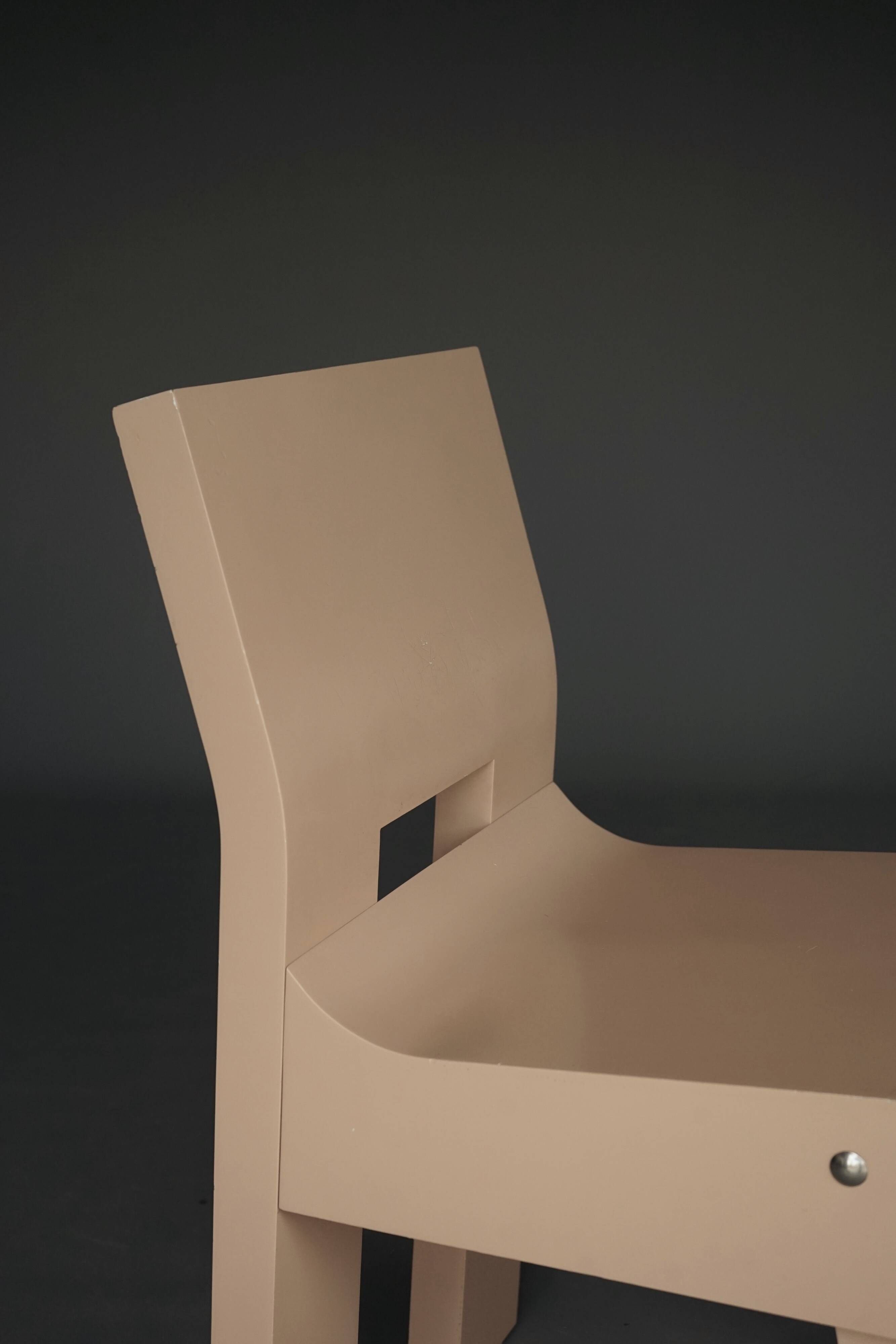 Martin Visser SE20 chair for 't Spectrum furniture, 1980s