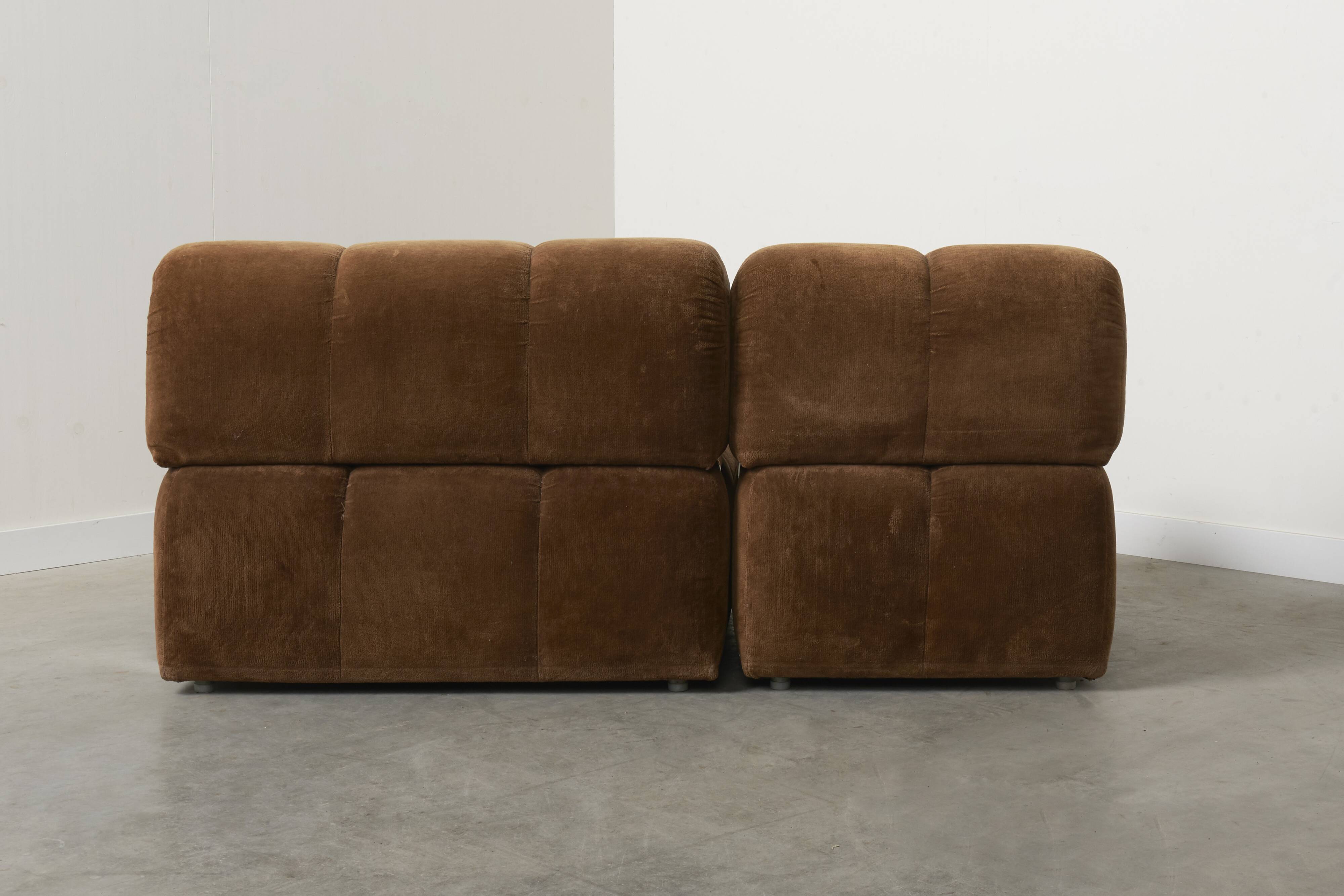 Unique Mid Century modular lounge sofa, 1970s