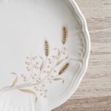 Set of 4 plates with Bavaria wheat ear desserts