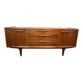 Buffet rétro vintage en teck du milieu du siècle par Jentique 1960 Design danois