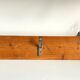 Vintage School Coat Rack in Wood and Steel
