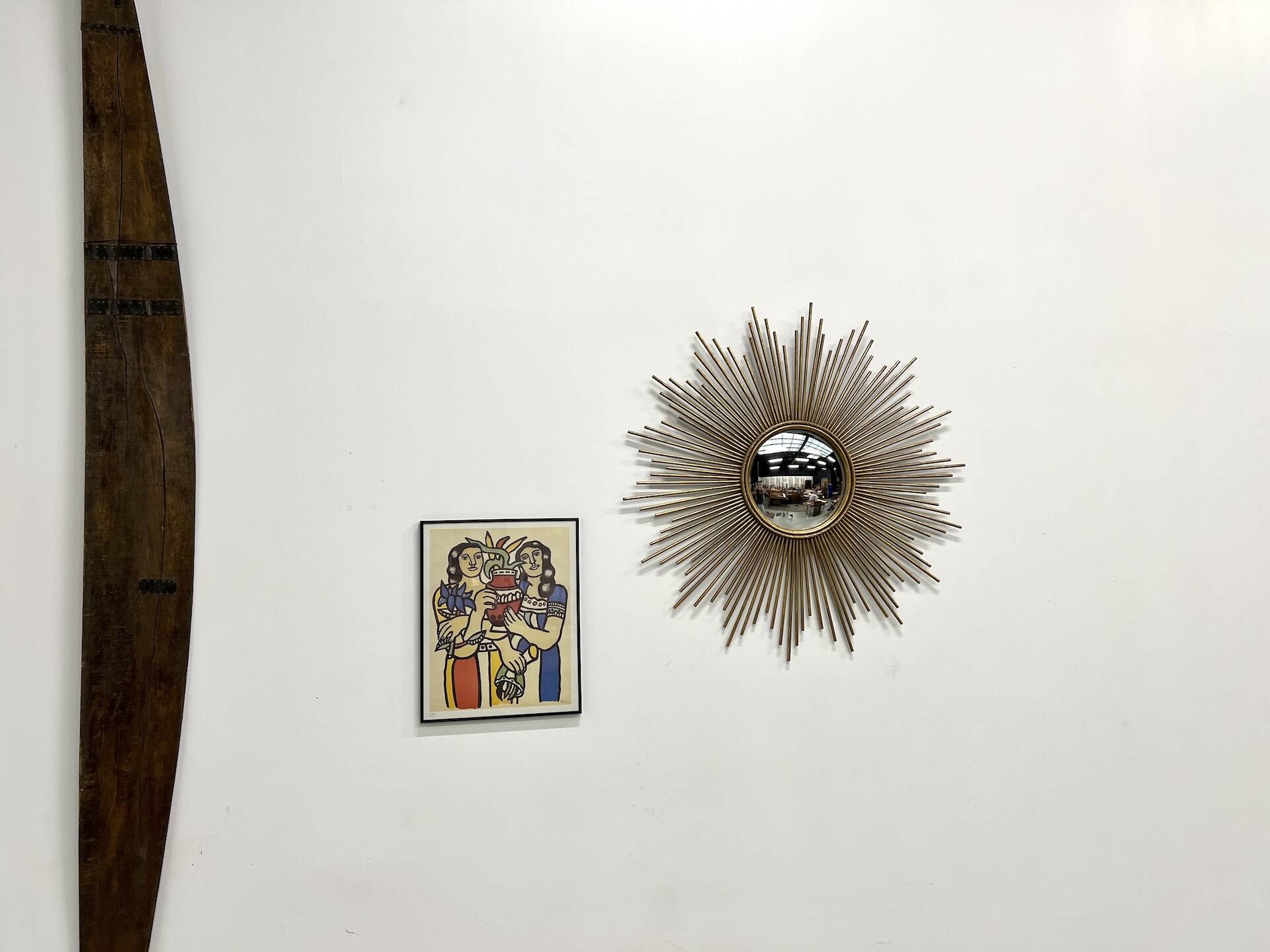 Witch's eye mirror, circa 1950