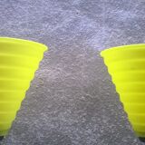 Paire de lampadaires vintage