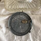 Vintage square glass ceiling light