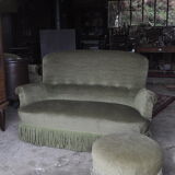 Toad bench and footrest.