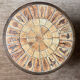 Roger Capron Vallauris vintage herbarium ceramic coffee table