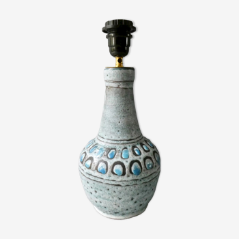 lampe en cramique Danuta Le Henaff Larmor Plage, années 70