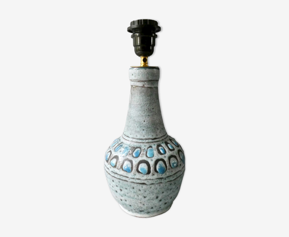 lampe en cramique Danuta Le Henaff Larmor Plage, années 70