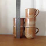 5 small cups in gres