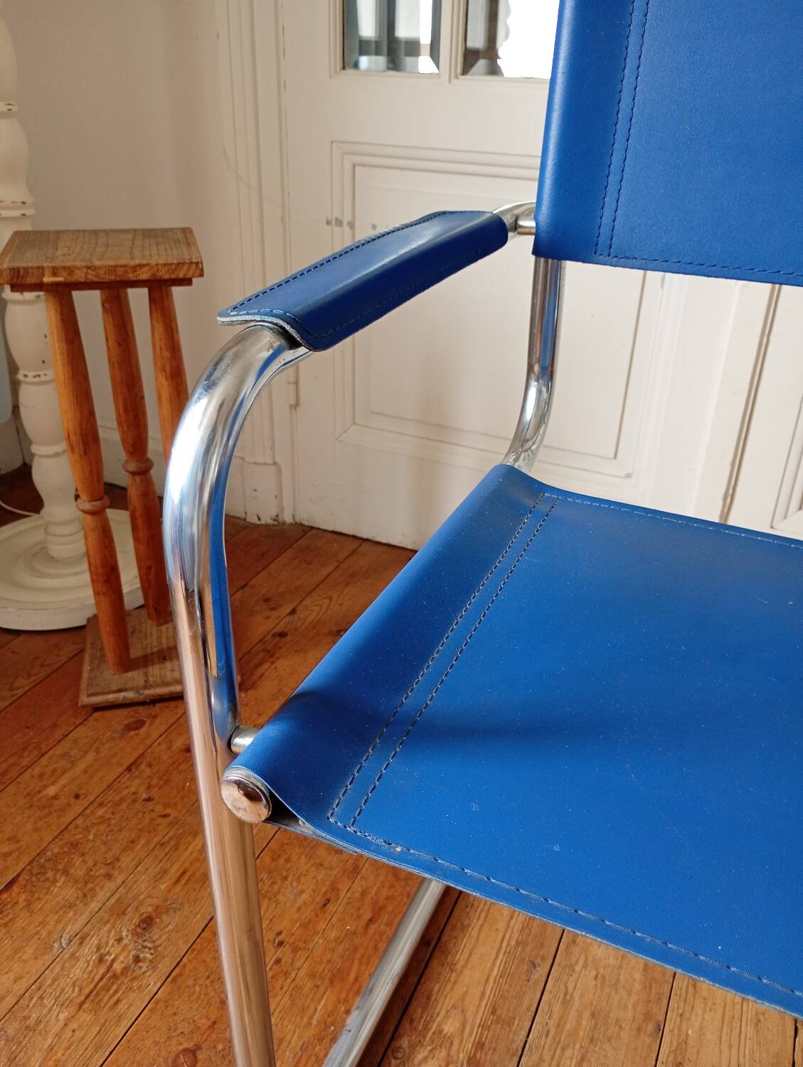 2 Matteo Grassi B34 Armchairs, Blue