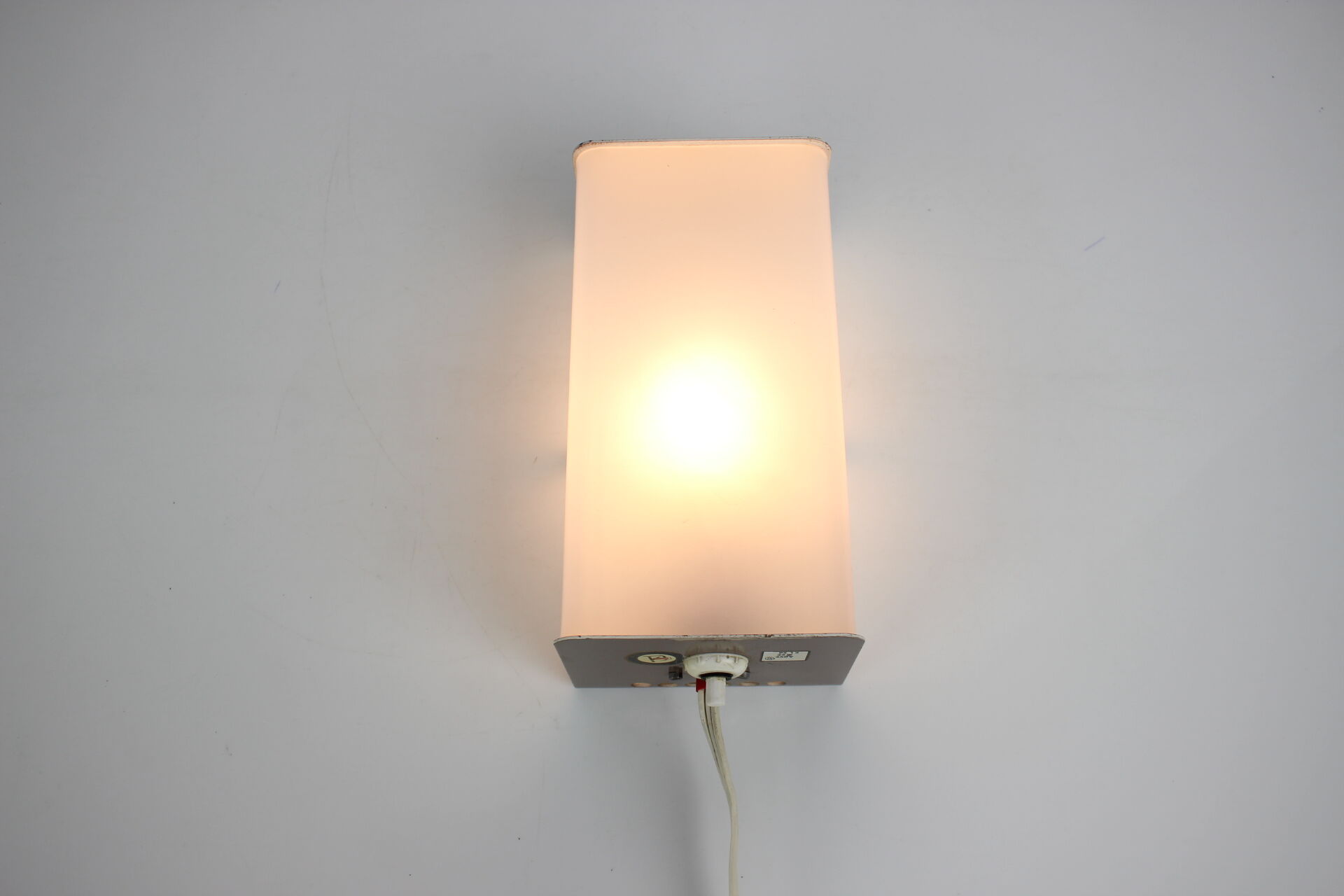 Mid-century table or wall lamp/ Pokrok Žilina, 1960's.