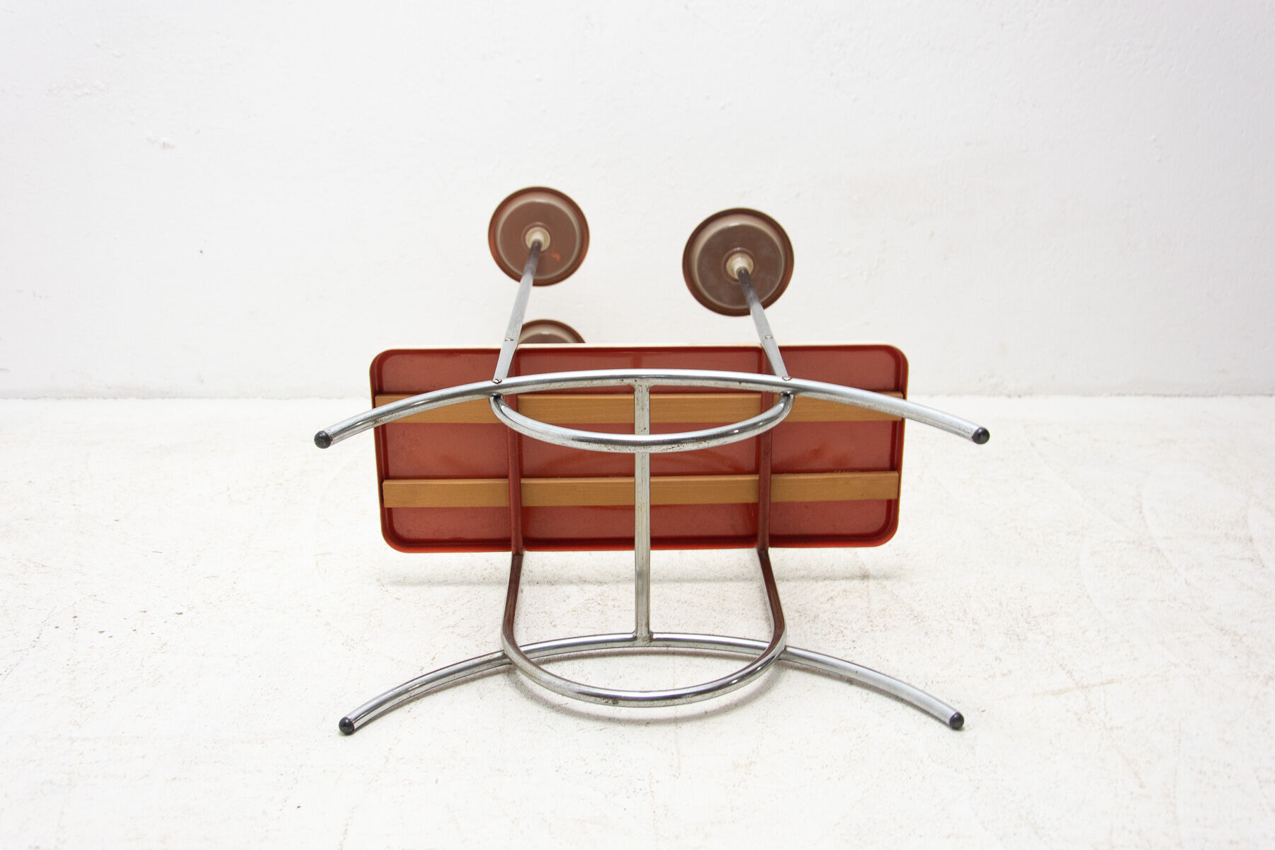Tubular steel flower stand Bauhaus, 1930´s, Czechoslovakia