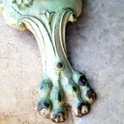 Pair of bistro gueridon late 19th century early 20th