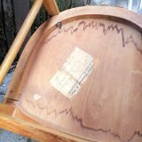 Vintage wooden bistro chair