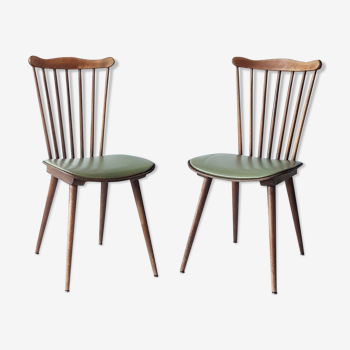 Pair of Baumann chairs model Menuet