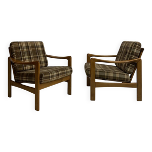 fauteuils vintage en - teck