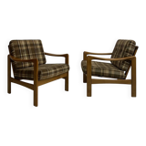 Vintage teak armchairs