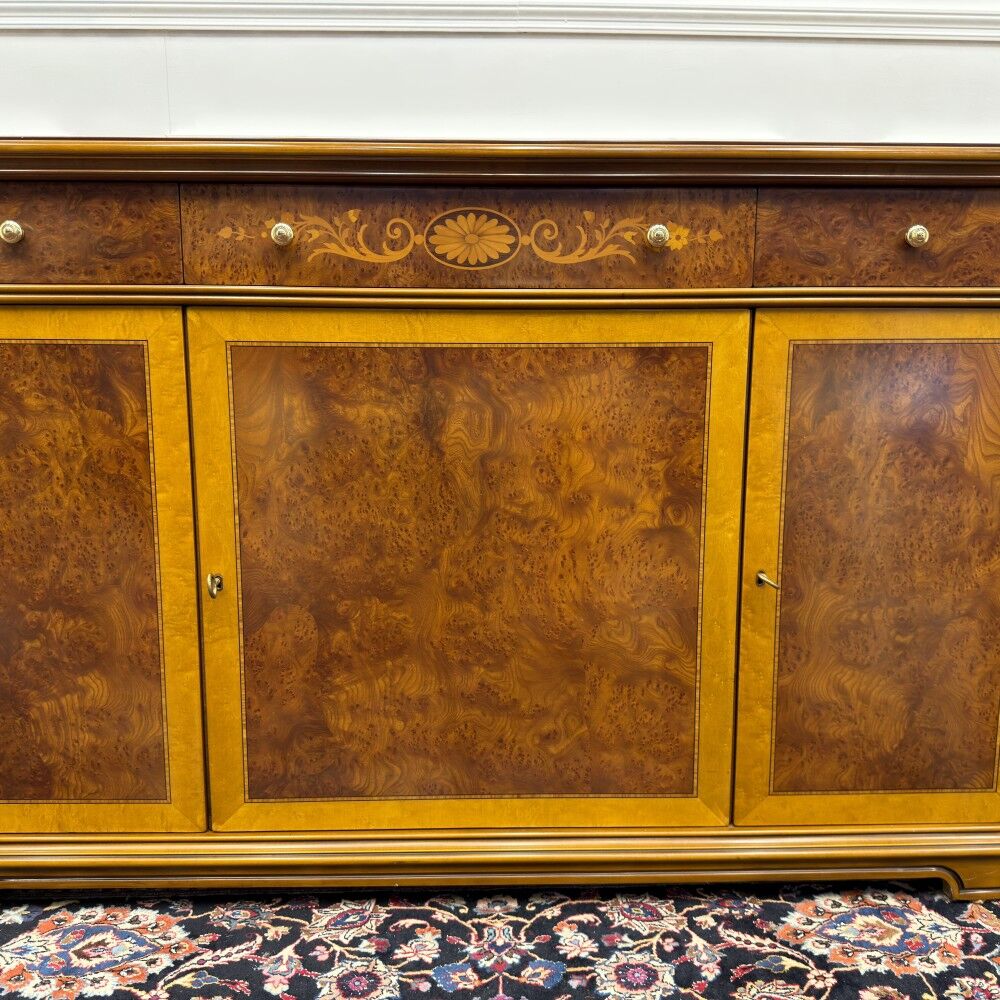 Classic Italian Office Cabinet Sideboard